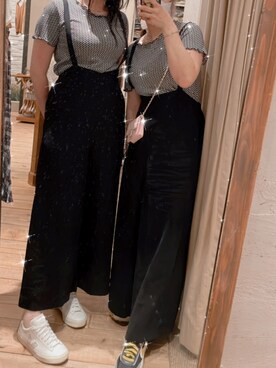 「VEJAS（ヴェジャス）のアイテム」を使った、wwm18vickyさん（レディース・160cm）の春コーディネート