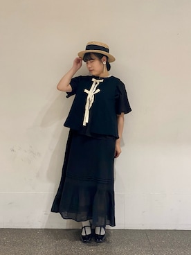 おすずさん（レディース・151cm）の夏コーディネート