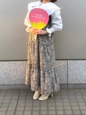 「WC（ダブル シー）のアイテム（シャツ/ブラウス）」を使った、l23iisさん（レディース・158cm）の夏コーディネート