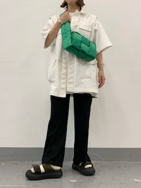 「みどり」｜earsuzuさん（レディース・158cm）の夏コーディネート