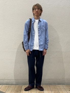 徳山さん(メンズ・177cm)の夏コーディネート