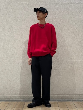 徳山さん(メンズ・177cm)の冬コーディネート