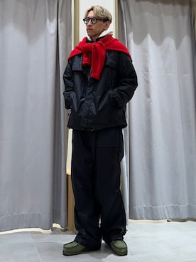 「Pertex」｜徳山さん（メンズ・177cm）の秋コーディネート