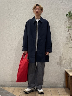 徳山さん(メンズ・177cm)の春コーディネート