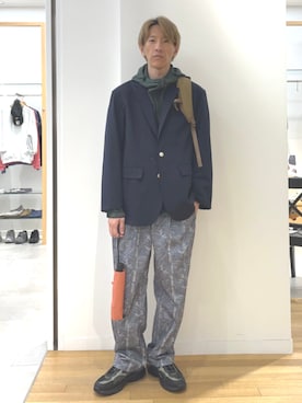 徳山さん（メンズ・177cm）の秋コーディネート