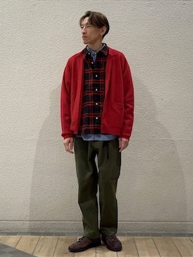 徳山さん(メンズ・177cm)の冬コーディネート