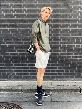 徳山さん（メンズ・177cm）の夏コーディネート