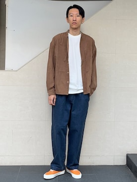 徳山さん（メンズ・177cm）の秋コーディネート