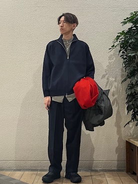 徳山さん（メンズ・177cm）の秋コーディネート