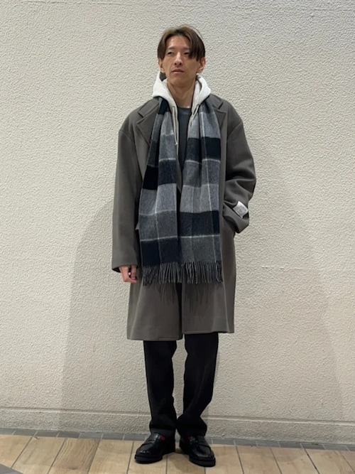 SHIPS any: PURE WOOL MELTON ダブル チェスターコート 25AW SHIPS any: PURE WOOL MELTON ダブル チェスターコート 25AW