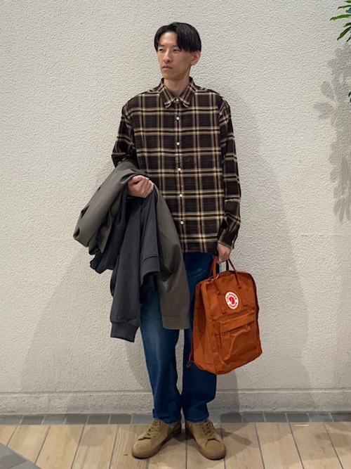 セール】SHIPS any:〈洗濯機可能〉トラッド チェックカラー ボックス