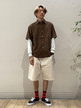 徳山さん（メンズ・177cm）の夏コーディネート