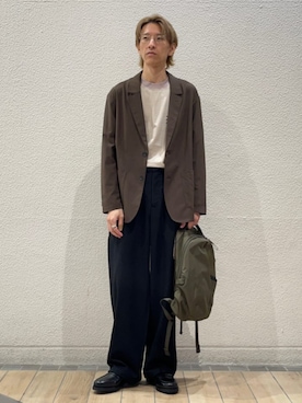 徳山さん(メンズ・177cm)の夏コーディネート