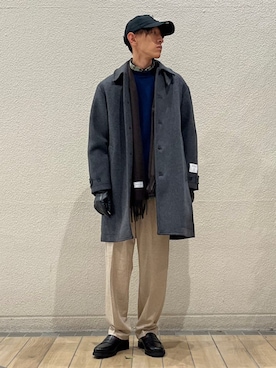 「SHIPS」｜徳山さん（メンズ・177cm）の冬コーディネート