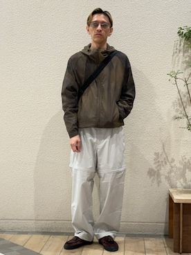 徳山さん(メンズ・177cm)の春コーディネート