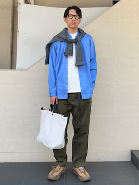 徳山さん(メンズ・177cm)の秋コーディネート