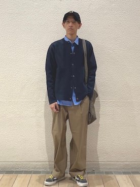 徳山さん（メンズ・177cm）の秋コーディネート