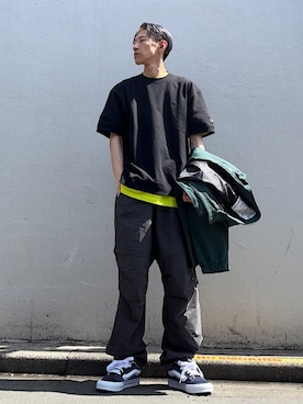 徳山さん(メンズ・177cm)の春コーディネート