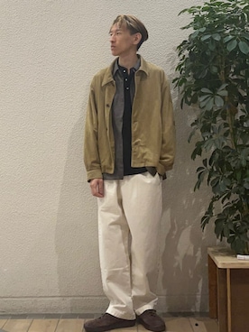 徳山さん（メンズ・177cm）の春コーディネート