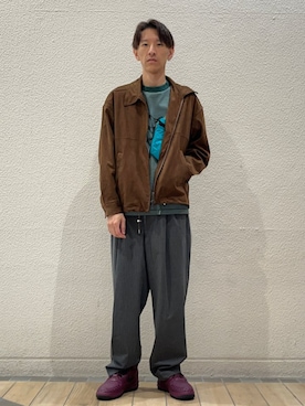 徳山さん（メンズ・177cm）の秋コーディネート