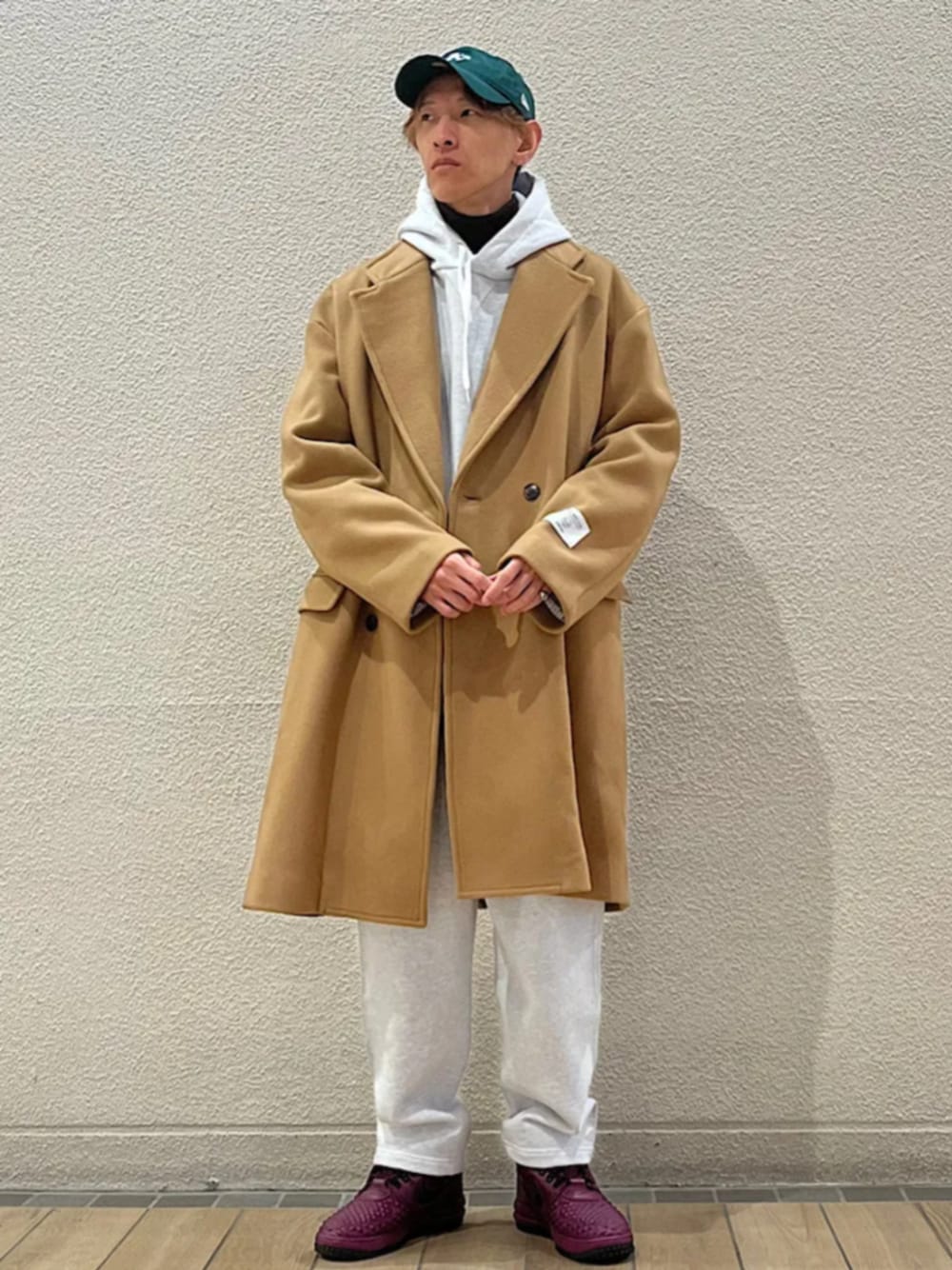 SHIPS any（シップス エニィ）の「PURE WOOL MELTON ダブル チェスター