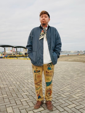 「Danner（ダナー）のアイテム」を使った、Arukot:      さん（メンズ・177cm）の春コーディネート