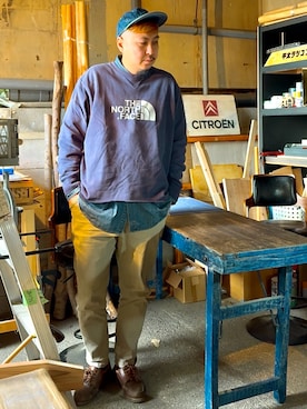 「アイテム（キャップ）」を使った、Arukot:      さん（メンズ・177cm）の秋コーディネート