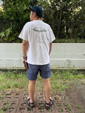 「アイテム（サンダル）」を使った、Arukot:      さん（メンズ・177cm）の秋コーディネート
