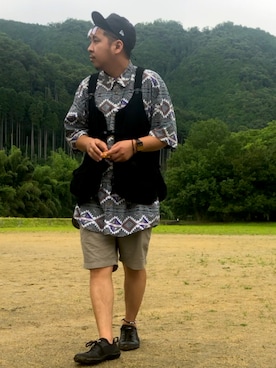 「Danner（ダナー）のアイテム（スニーカー）」を使った、Arukot:      さん（メンズ・177cm）の夏コーディネート