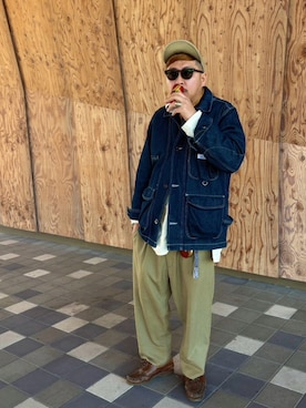 「アイテム（ファッション雑貨）」を使った、Arukot:      さん（メンズ・177cm）の秋コーディネート