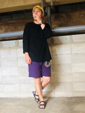 「アイテム（コインケース）」を使った、Arukot:      さん（メンズ・177cm）の夏コーディネート