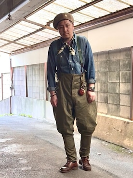 「Danner（ダナー）のアイテム」を使った、Arukot:      さん（メンズ・177cm）の春コーディネート