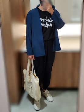 「アイテム（パンツ）」を使った、ひろきさん（メンズ・175cm・50代）の春コーディネート