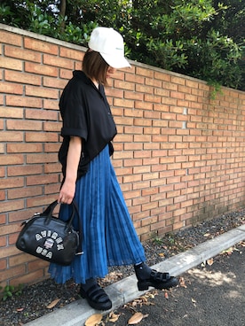 mihotakematsuさん（レディース・156cm）の夏コーディネート