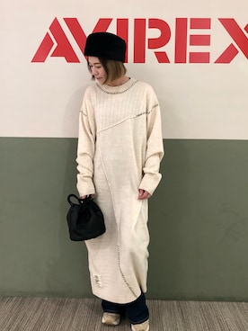 mihotakematsuさん(レディース・156cm)の冬コーディネート