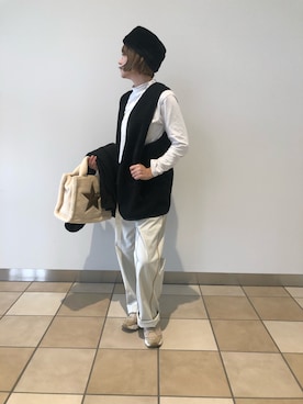 mihotakematsuさん（レディース・156cm）の冬コーディネート