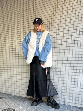 KANONさん（レディース・158cm）の冬コーディネート