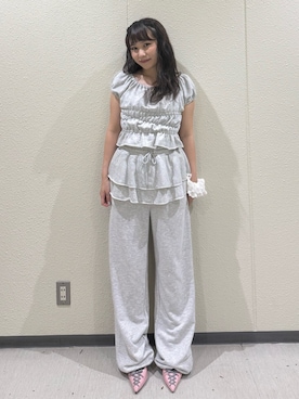 「アイテム（パンプス）」を使った、KANONさん（レディース・158cm）の夏コーディネート