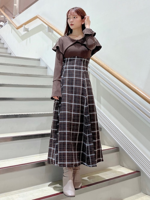 Dazzlinmikako Tomikawaさんのワンピースを使ったコーディネート Zozotown