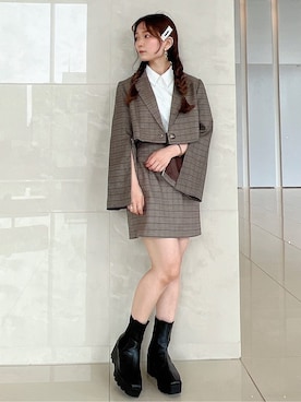 mikako さん（レディース・153cm）の秋コーディネート