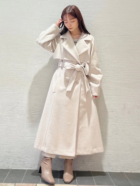 「dazzlin（ダズリン）のアイテム（その他アウター）」を使った、mikako さん（レディース・153cm）の夏コーディネート