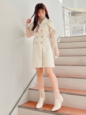 mikako さん（レディース・153cm）の春コーディネート