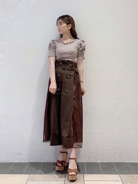 mikako さん（レディース・153cm）の夏コーディネート