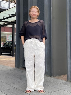 岸本安純さんのコーディネート