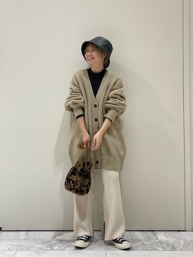 岸本安純さん（レディース・152cm）の秋コーディネート