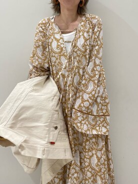 岸本安純さん(レディース・152cm)の冬コーディネート