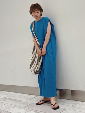 岸本安純さん（レディース・152cm）の夏コーディネート