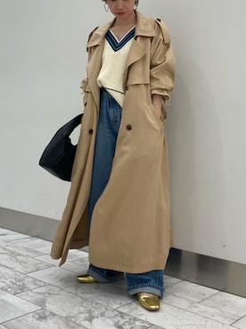 岸本安純さん(レディース・152cm)の秋コーディネート