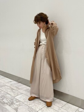 岸本安純さん（レディース・152cm）の春コーディネート