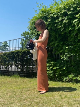 岸本安純さん（レディース・152cm）の春コーディネート